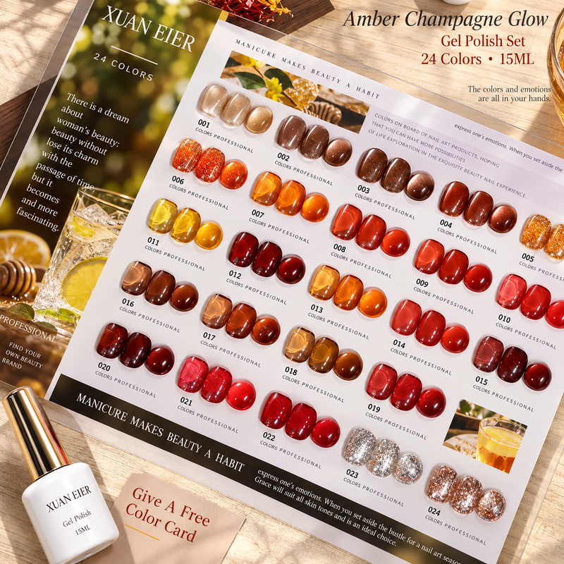 Jelly Amber Glow Gel Set