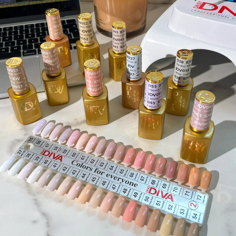 DIVA Collection #2 Frosted Chai  (36 duo colors)