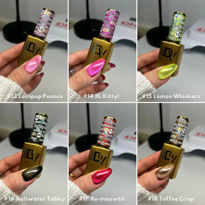 Diva 9D Cat Eyes Collection All Set 36 colors #1 - #36 GEL ONLY