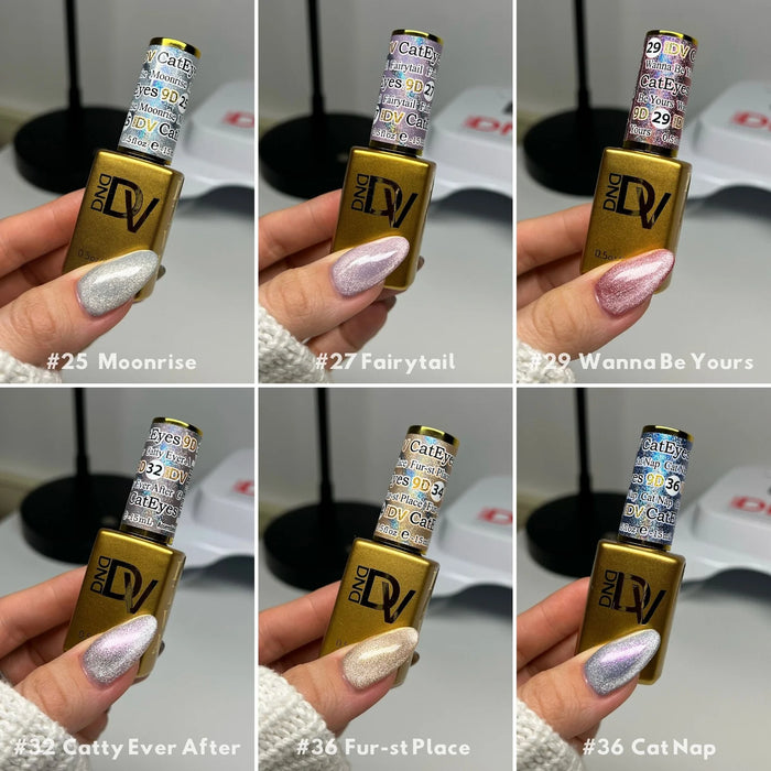 Diva 9D Cat Eyes Collection Daydream Set 12 colors #25 - #36 GEL ONLY