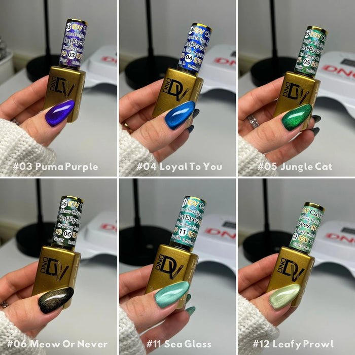 Diva 9D Cat Eyes Collection All Set 36 colors #1 - #36 GEL ONLY