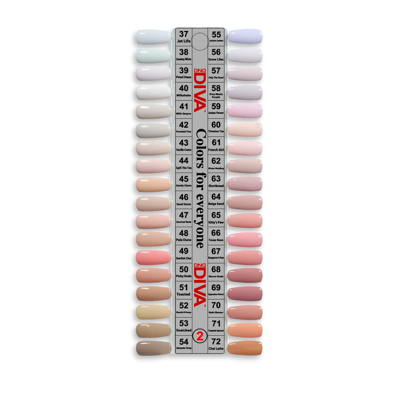 DIVA Collection #2 Frosted Chai  (36 duo colors)
