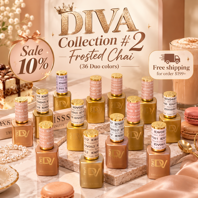 DIVA Collection #2 Frosted Chai  (36 duo colors)