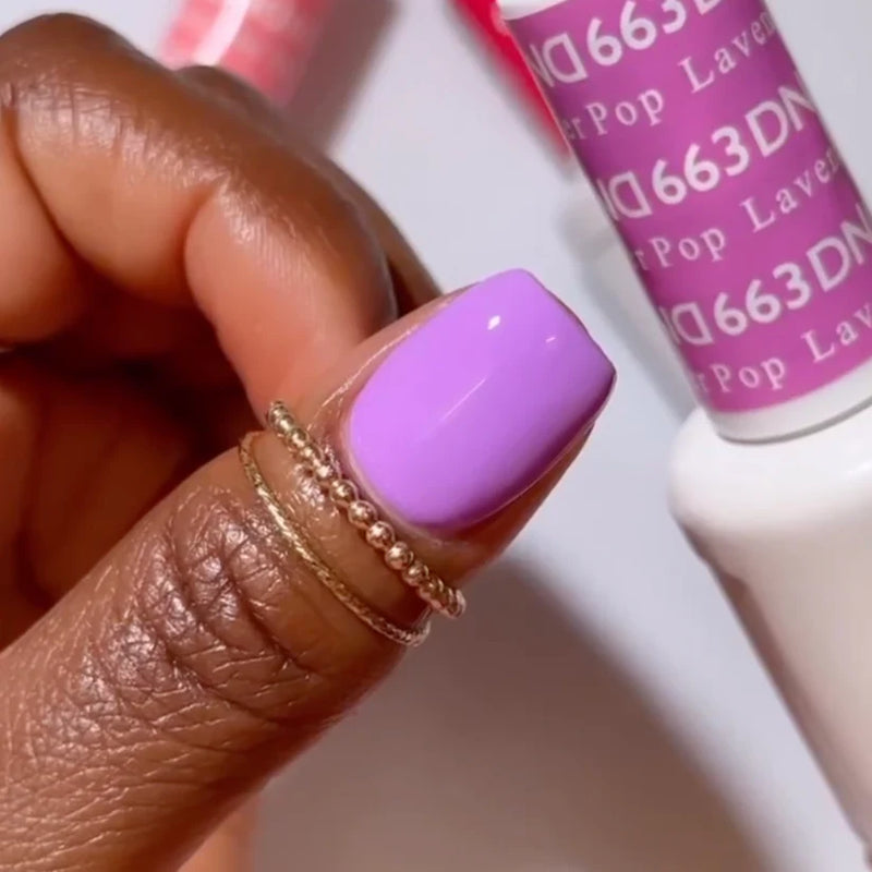 Dnd Gel 663 Lavender Pop