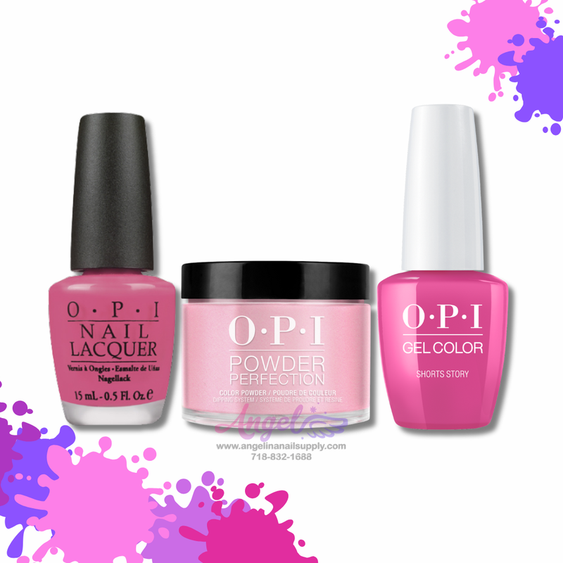 OPI 3in1 combo DP-GC-NL B86 SHORTS STORY