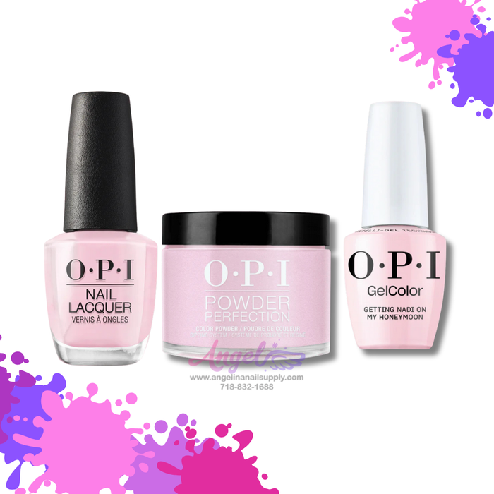 OPI 3in1 combo DP-GC-NL F82 GETTING NADI ON MY HONEYMOON