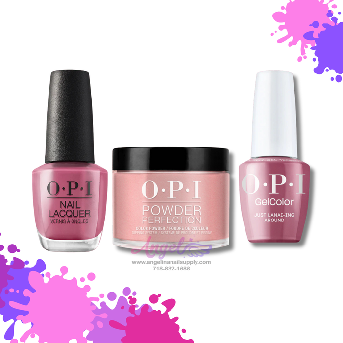 OPI 3in1 combo DP-GC-NL H72 JUST LANAI-ING AROUND