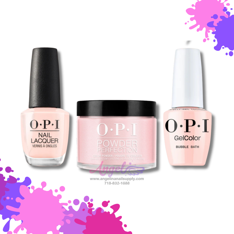 OPI 3in1 combo DP-GC-NL S86 BUBBLE BATH