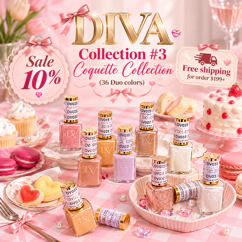 DIVA Collection #3 Coquette Collection  (36 duo colors)