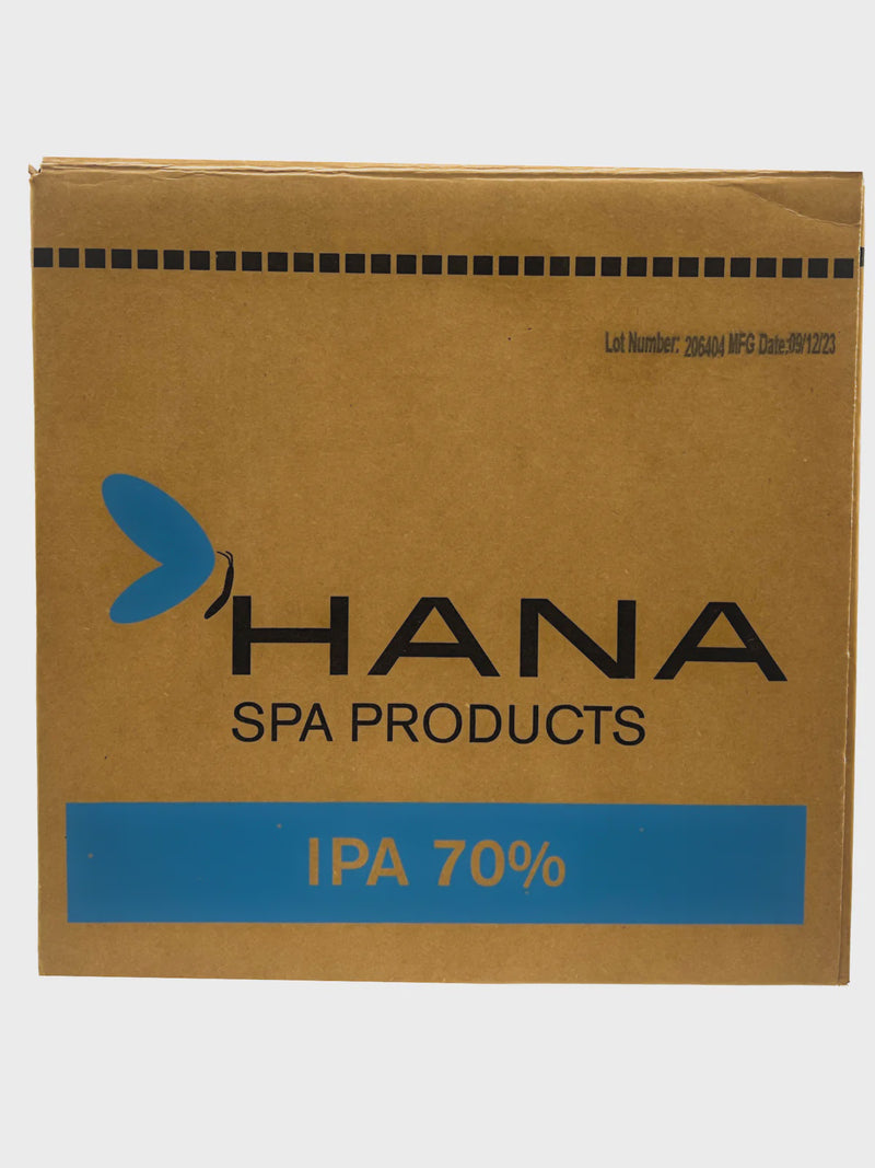 Hana 70% Isopropyl Alcohol (box/4 gallon)