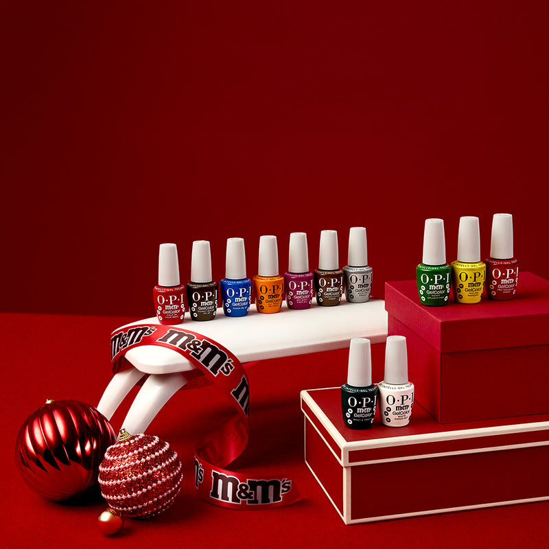 OPI Gel Color - Sweeten Your Mani Collection 12 Colors & 1 Base Gel 1 Top Gel | Holiday 2026