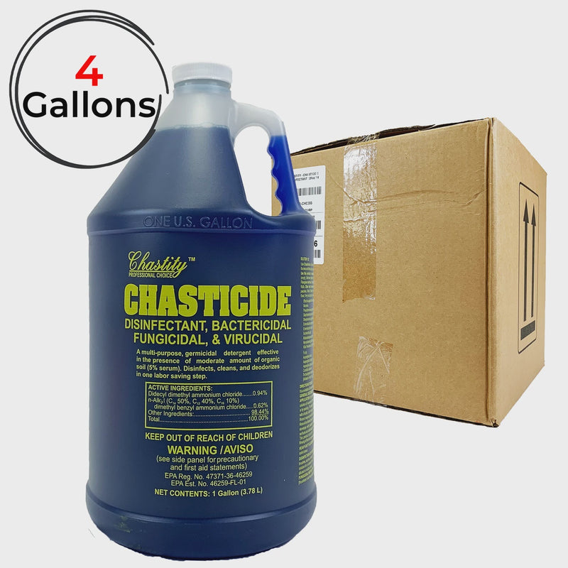 Chastity Chasticide Disinfectant (box / 4 gallons )