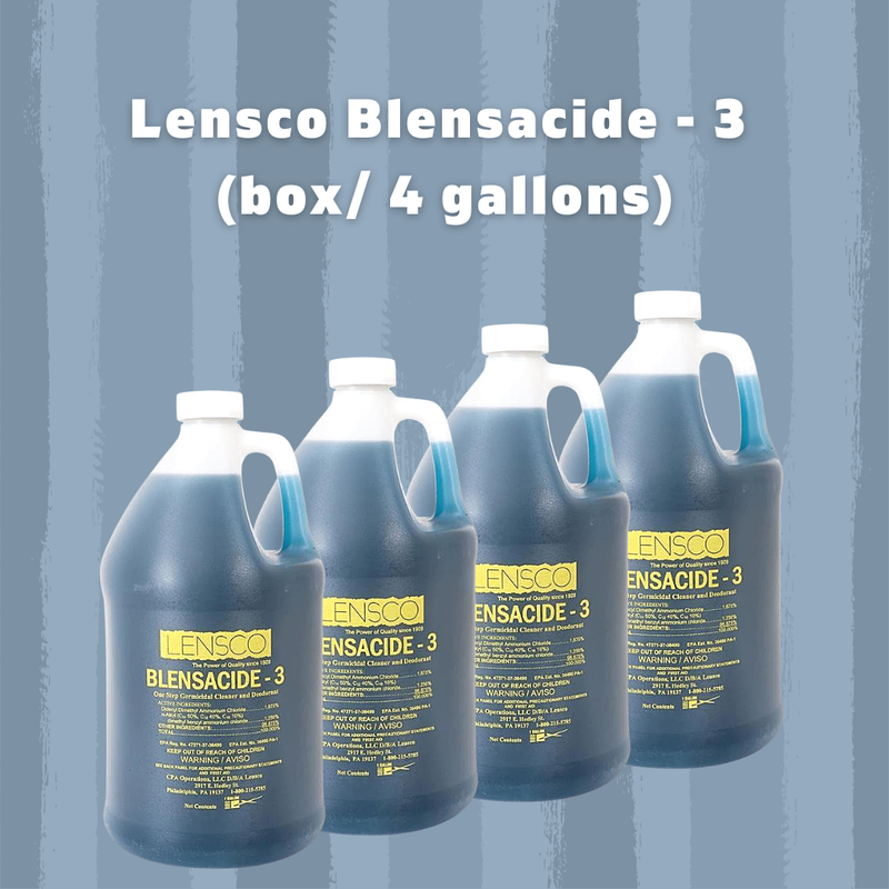 Lensco Blensacide - 3 (box / 4 gallons )
