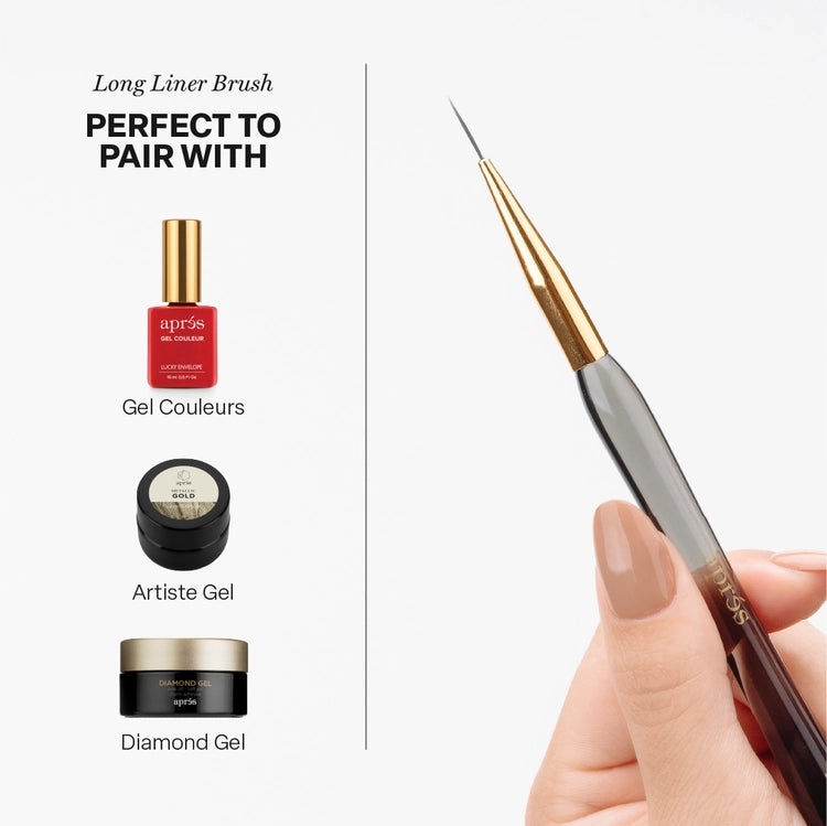 Aprés Long Liner Art Brush #1
