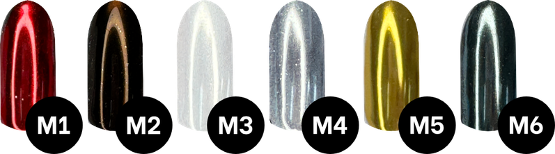 Aora Chrome Powder M01 Red Chrome