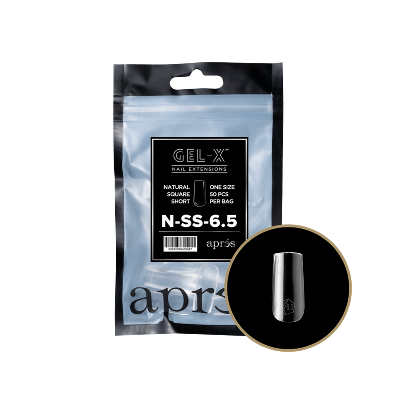 Túi Refill Aprés Natural Square Short (50 cái/gói)