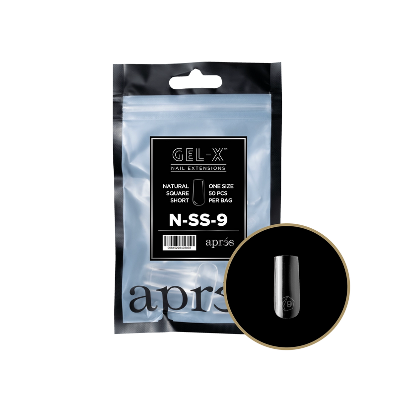 Túi Refill Aprés Natural Square Short (50 cái/gói)