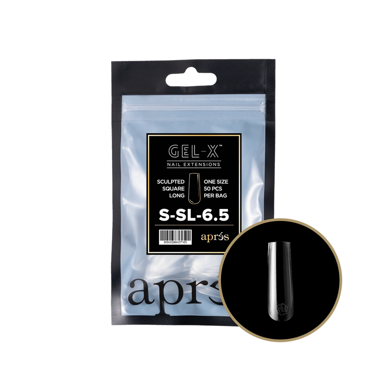Aprés Gel-X® Sculpted Square Long Refill Bag (50pcs/pack)