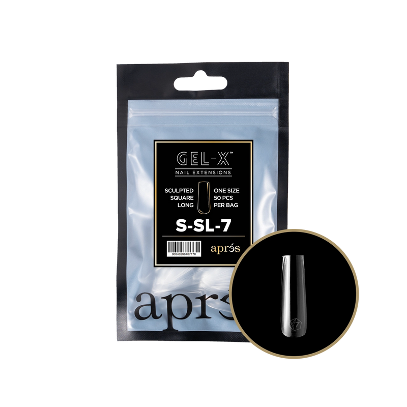 Aprés Gel-X® Sculpted Square Long Refill Bag (50pcs/pack)