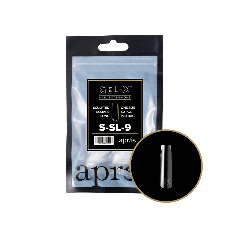 Aprés Gel-X® Sculpted Square Long Refill Bag (50pcs/pack)