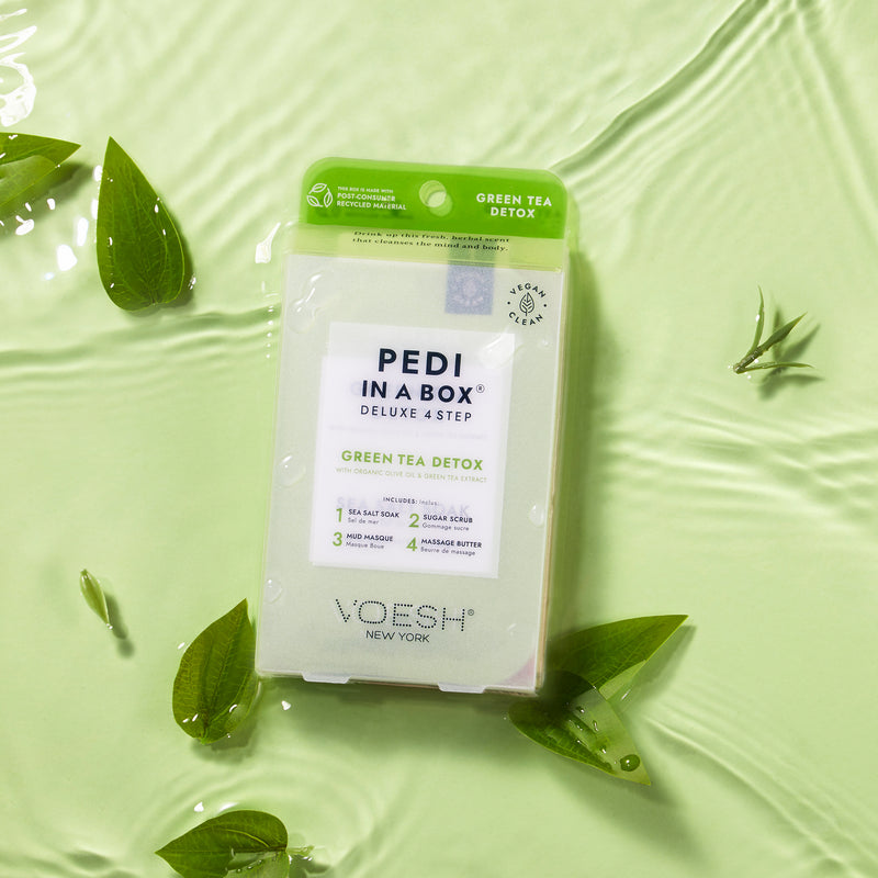 Voesh - Pedi in a Box 4 Steps Green Tea Detox (box/50pcs)