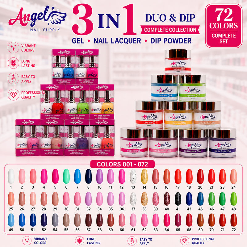 Combo Angel 3 trong 1 (72 màu)