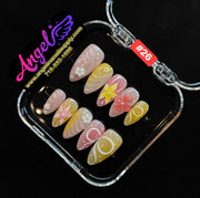 Angelina Handmade Custom Press-On | 001-029 - Angelina Nail Supply NYC