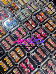 Angelina Handmade Custom Press-On | 001-029 - Angelina Nail Supply NYC
