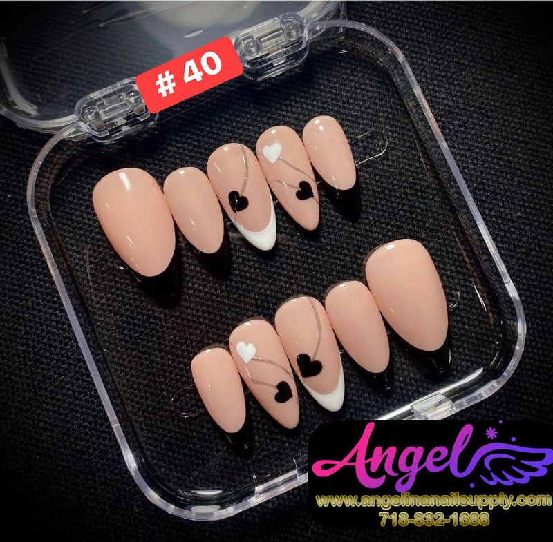 Angelina Handmade Custom Press-On | 030-059 - Angelina Nail Supply NYC