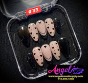 Angelina Handmade Custom Press-On | 030-059 - Angelina Nail Supply NYC