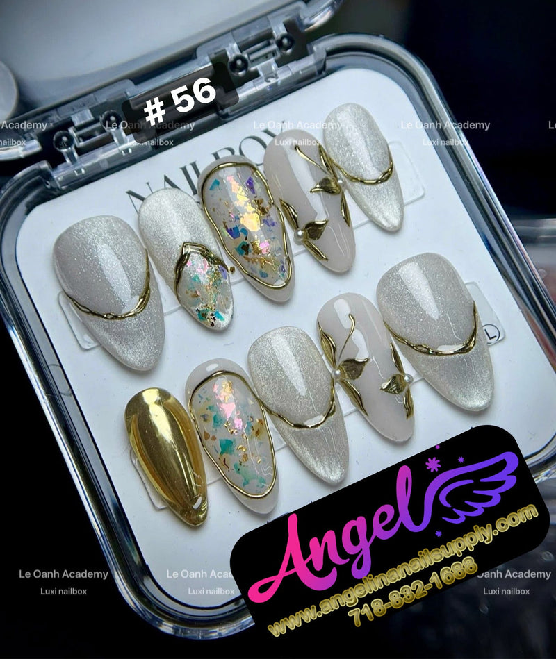 Angelina Handmade Custom Press-On | 030-059 - Angelina Nail Supply NYC
