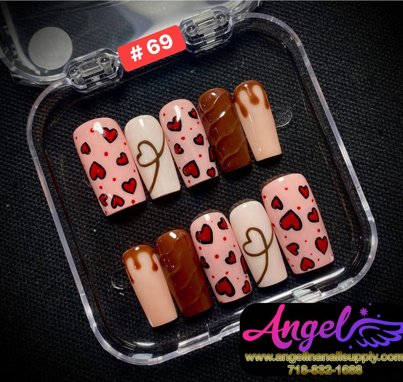 Angelina Handmade Custom Press-On | 060-089 - Angelina Nail Supply NYC
