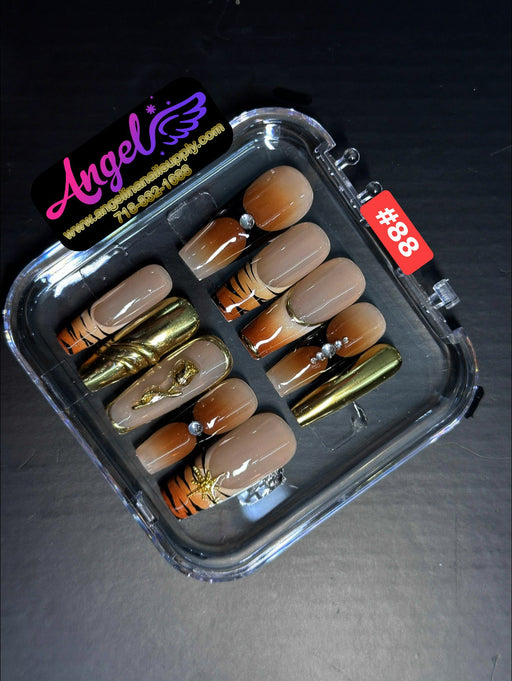 Angelina Handmade Custom Press-On | 060-089 - Angelina Nail Supply NYC
