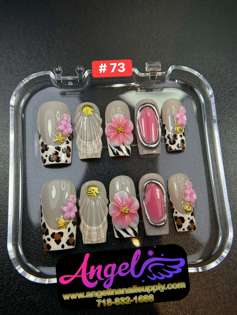 Angelina Handmade Custom Press-On | 060-089 - Angelina Nail Supply NYC