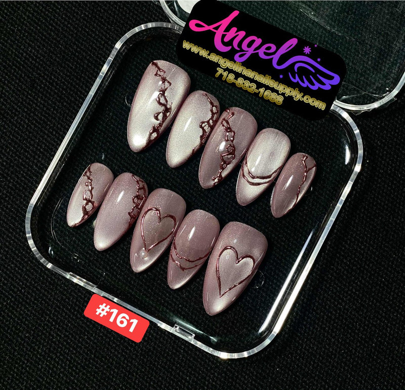 Angelina Handmade Custom Press-On | 150-179 - Angelina Nail Supply NYC