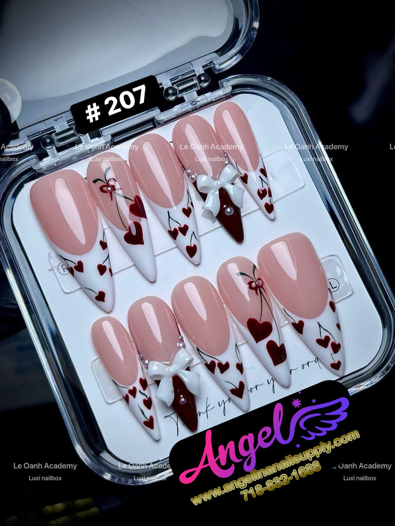 Angelina Handmade Custom Press-On | 180-209 - Angelina Nail Supply NYC