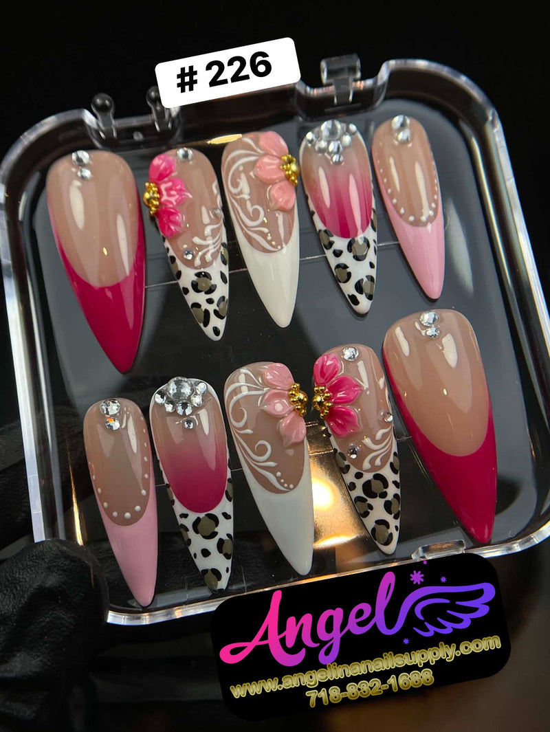 Angelina Handmade Custom Press-On | 210-239 - Angelina Nail Supply NYC