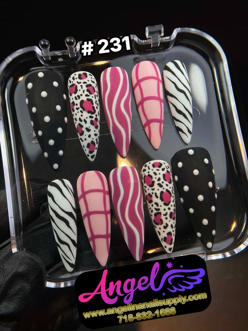Angelina Handmade Custom Press-On | 210-239 - Angelina Nail Supply NYC