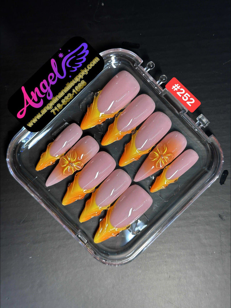 Angelina Handmade Custom Press-On | 240-269 - Angelina Nail Supply NYC