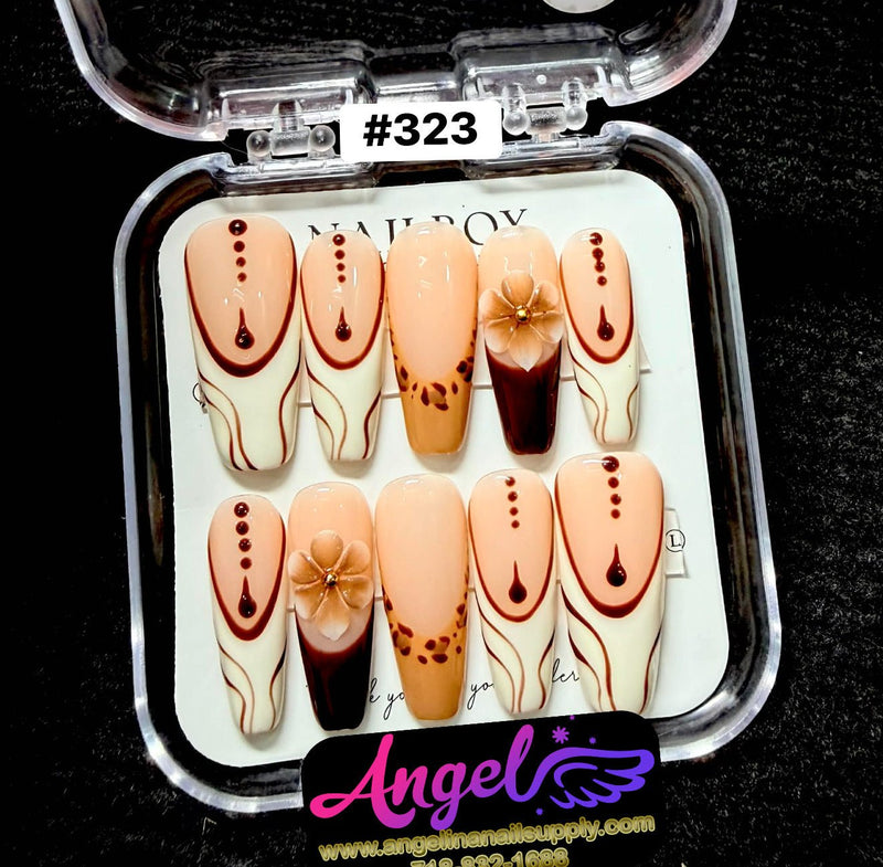 Angelina Handmade Custom Press-On | 300-329 - Angelina Nail Supply NYC