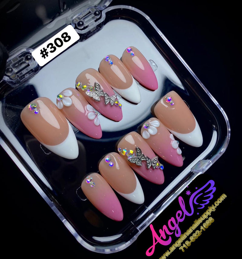 Angelina Handmade Custom Press-On | 300-329 - Angelina Nail Supply NYC