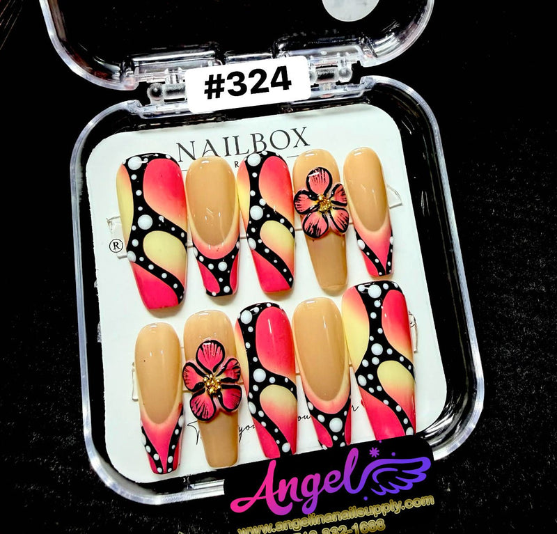 Angelina Handmade Custom Press-On | 300-329 - Angelina Nail Supply NYC