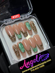 Angelina Handmade Custom Press-On | 300-329 - Angelina Nail Supply NYC