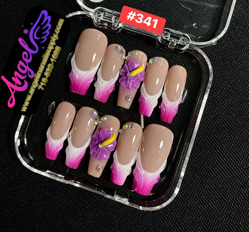 Angelina Handmade Custom Press-On | 330-359 - Angelina Nail Supply NYC