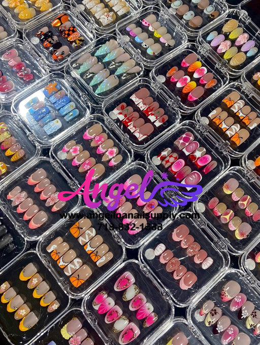 Angelina Handmade Custom Press-On | 360-389 - Angelina Nail Supply NYC