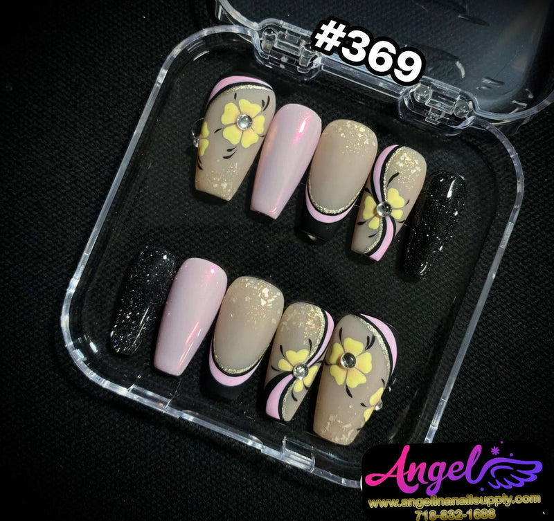 Angelina Handmade Custom Press-On | 360-389 - Angelina Nail Supply NYC
