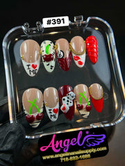 Angelina Handmade Custom Press-On | 390-419 - Angelina Nail Supply NYC