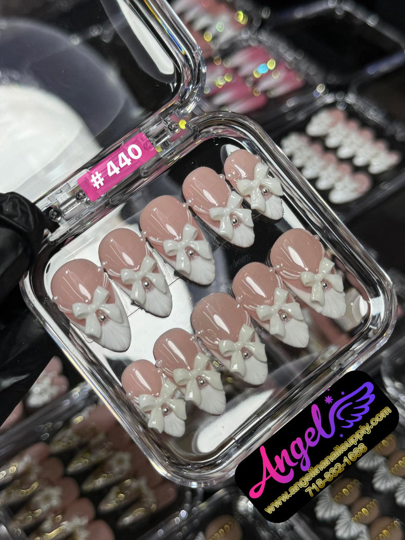 Angelina Handmade Custom Press-On | 420-449 - Angelina Nail Supply NYC