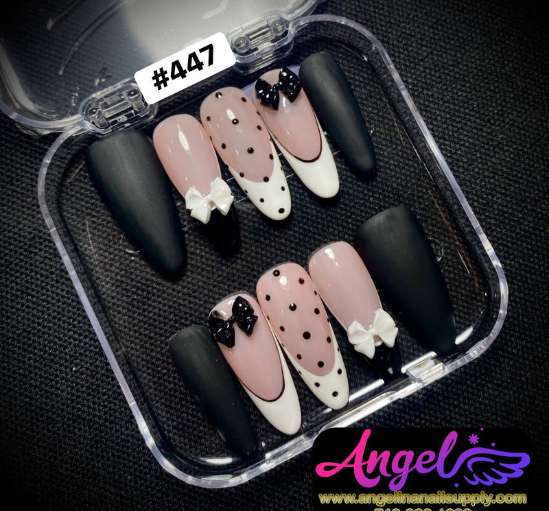 Angelina Handmade Custom Press-On | 420-449 - Angelina Nail Supply NYC