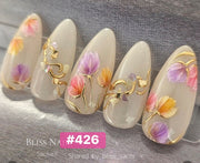 Angelina Handmade Custom Press-On | 420-449 - Angelina Nail Supply NYC